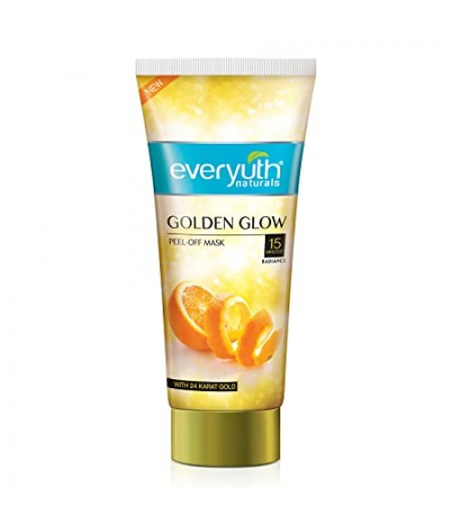 Everyuth Naturals Advanced Golden Glow Peel-off Mask, 90gm, Tube